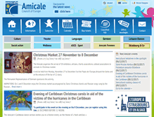 Tablet Screenshot of amicale-coe.eu